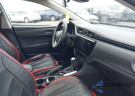 2017 Toyota Corolla Se from USA, damaged, VIN 2T1BURHE2HC794860